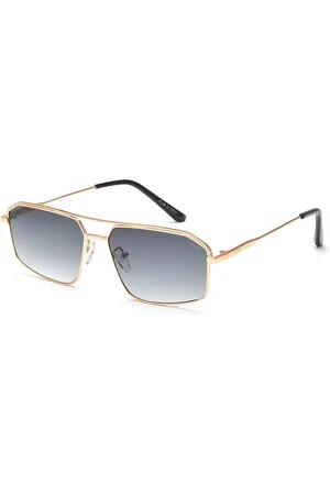 Idee Men Lens & Rectangle Sunglasses with UV Protected Lens IRS1136C2SG