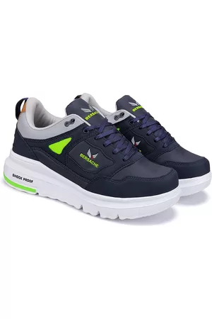 Bersache Men Lightweight Canvas Non-Marking Running Shoes