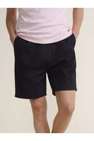DaMENSCH Men Black Lounge Shorts