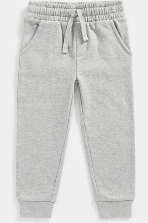 Mothercare Infant Boys Grey Solid Pure Cotton Joggers