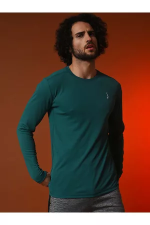 Campus Green Dry-Fit Sports T-shirt