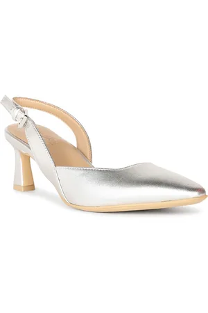 Naturalizer Textured Slim Heel Mules