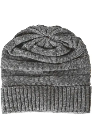 Bharatasya Men Self Design Acrylic Beanie