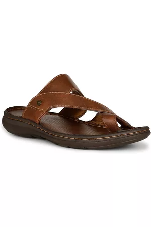 Bata Men Tommen Open One Toe Comfort Sandals