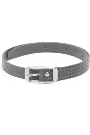 Calvadoss Girls Textured Leather Belt