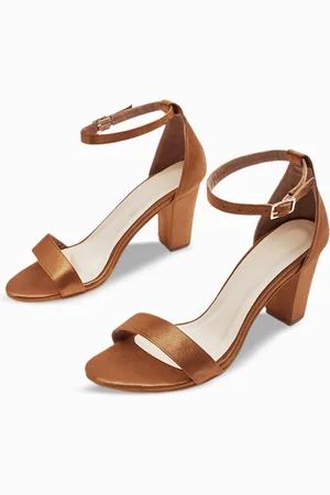The Label Life Open Toe Block Heels