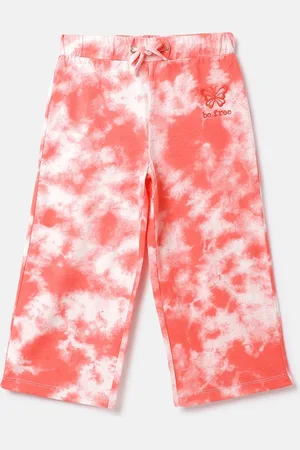 Benetton Girls Tie And Dye Cotton Track Pants