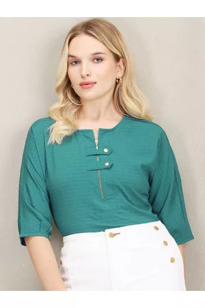 Ralph Lauren Checked Extended Sleeves Regular Top