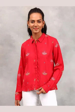 Fabindia Women Comfort Printed Casual Shirt