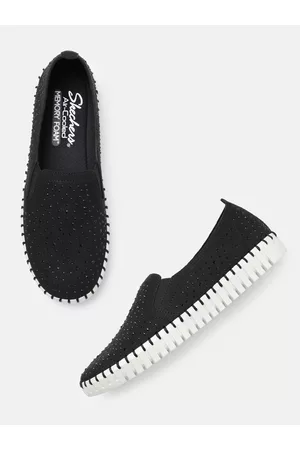 Skechers Women Embellished Slip-On Sneakers