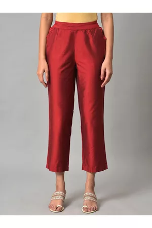 W Omen Regular Fit Cigarette Trousers