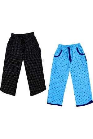 IndiWeaves Girls Pack of 2 Mid-Rise Cotton Printed Capris