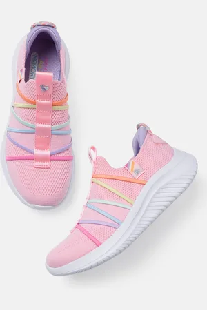 Skechers Girls Solid Ultra Flex 3.0 Slip-On Sneakers