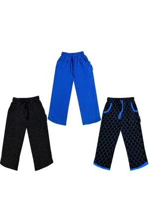 IndiWeaves Girls Pack of 3 Mid-Rise Cotton Printed Capris
