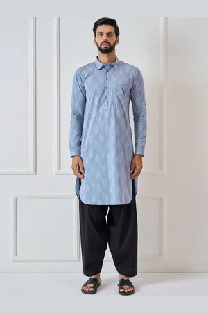 See Designs Ethnic Motif Printed Shirt Collar Pure Cotton Kurta