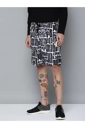 PUMA Men Typography Printed Inverse Basketball Shorts
