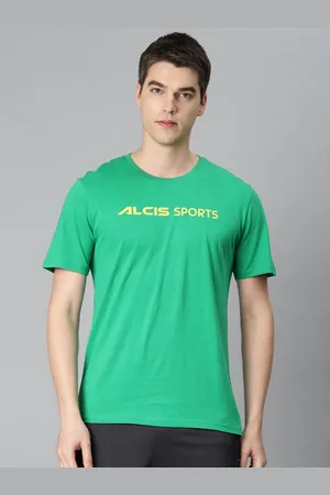 Alcis Men Typography Printed Sports T-shirt