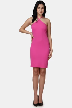 Popwings Halter Neck Bodycon Dress