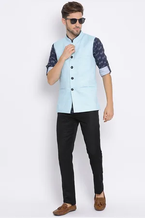 Hangup Men Ethnic Motifs Printed Kurta with Trouser