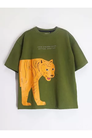Cherry Crumble Boys Graphic Printed T-shirt