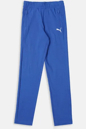 PUMA Boys Zippered Youth Cotton Track Pants