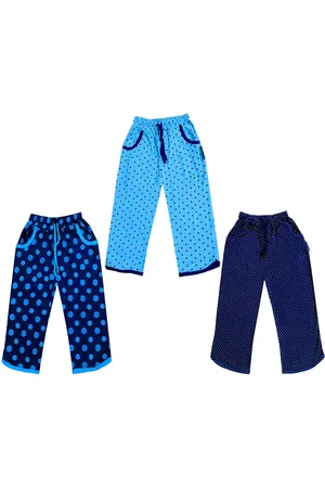 IndiWeaves Girls Pack of 3 Mid-Rise Cotton Printed Capris