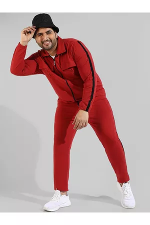 Instafab Men Plus Size Pure Cotton Co-Ords Set