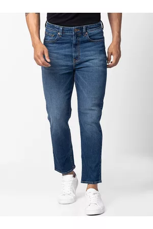 SPYKAR Men Relaxed Fit Low Distress Light Fade Stretchable Cotton Jeans