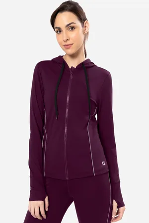 Amante Solid Flaunt Hoodie Jacket