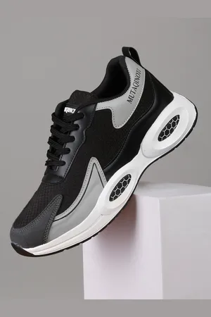 MUTAQINOTI Men Fresh Foam Lightweight Mesh Non-Marking Running Shoes