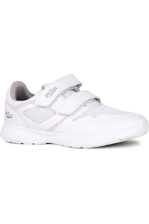 Bata Kids Woven Design Comfort Insole Textile Basics School Sneakers