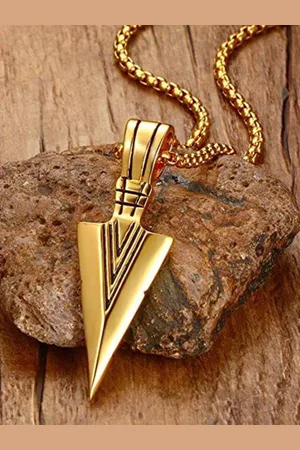 KARISHMA KREATIONS Gold-Plated Chain With Pendant