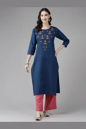 Aarika Floral Embroidered Sequinned Kurta