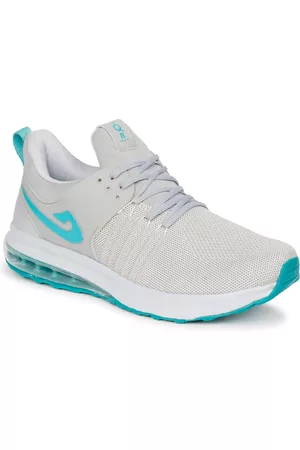 JQR Men Grey Mesh Running Shoes