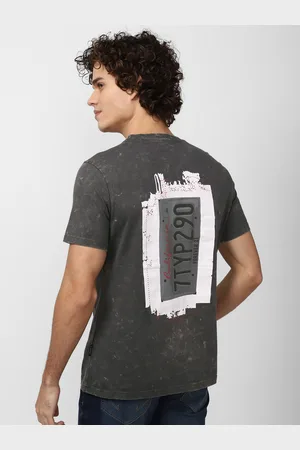 Forever 21 Men Typography Printed Pure Cotton T-shirt