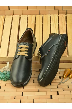 John Karsun Men Blue Derbys