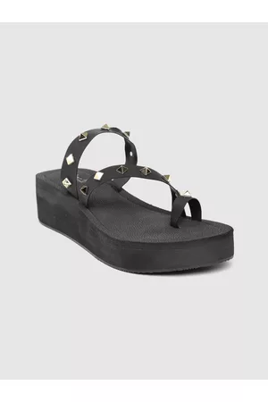 Inc 5 Western Embellished One Toe Platforms