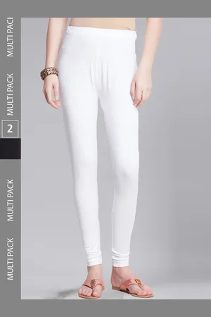 Dollar Missy Pack Of 2 Slim Fit Ankle-Length Leggings