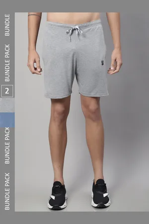 VIMAL JONNEY Men Pack Of 2 Cotton Sports Shorts