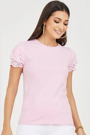 Styli Round Neck Cotton T-shirt