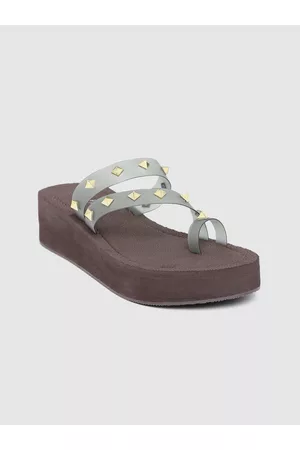 Inc 5 Western Embellished One Toe Platforms