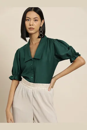 Invictus Puff Sleeve Shirt Style Top
