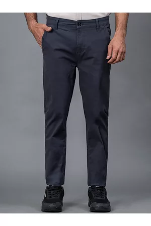 RED TAPE Regular Fit Men Blue Trousers - Buy RED TAPE Regular Fit Men Blue  Trousers Online at Best Prices in India | Flipkart.com