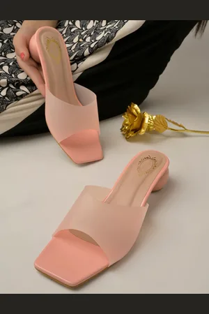 Shoetopia Square Toe Block Heels