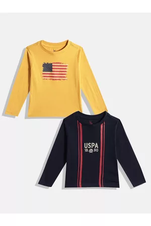 Ralph Lauren Boys Pack of 2 Printed Pure Cotton T-shirts