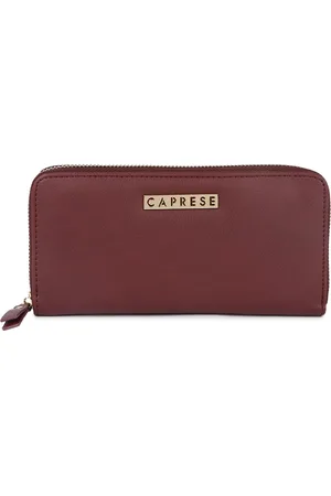 Caprese Wallets : Buy Caprese Neo Wallet Small Dark Pink. Online