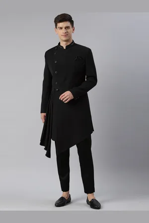TheEthnic.Co Drape Indowestern Sherwani Set