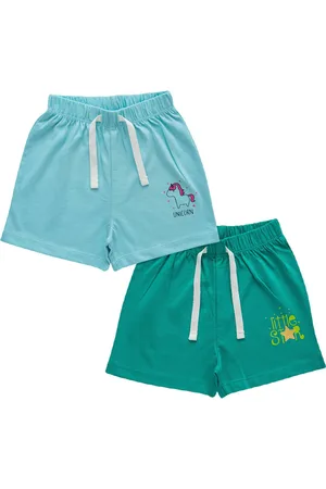 Juscubs Girls Pack Of 3 Mid-Rise Cotton Shorts