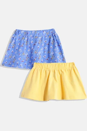 Mothercare Girls Pack of 2 Pure Cotton Skirts