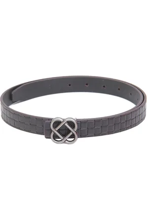 Calvadoss Girls Textured Genuine Leather Belt